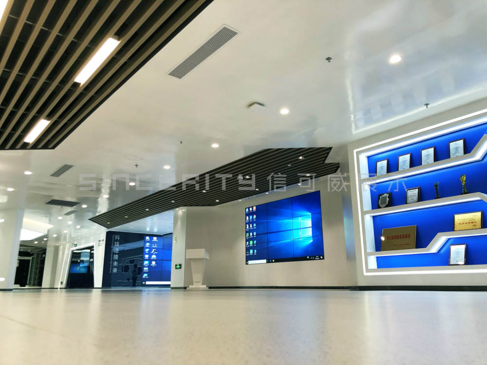 科信展廳施工之國際項目展示區 科信展廳施工之國際項目展示區