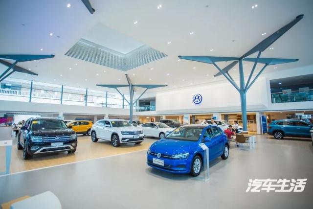 上汽大眾四川廣博一層展示區 上汽大眾四川廣博一層展示區