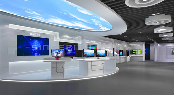 惠科展廳設計效果圖 惠科展廳設計效果圖