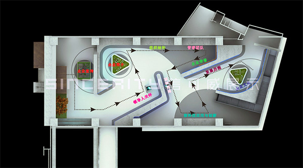 中廣核展廳設計布局 中廣核展廳設計布局