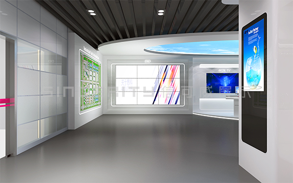 惠科展廳設計效果圖 惠科展廳設計效果圖