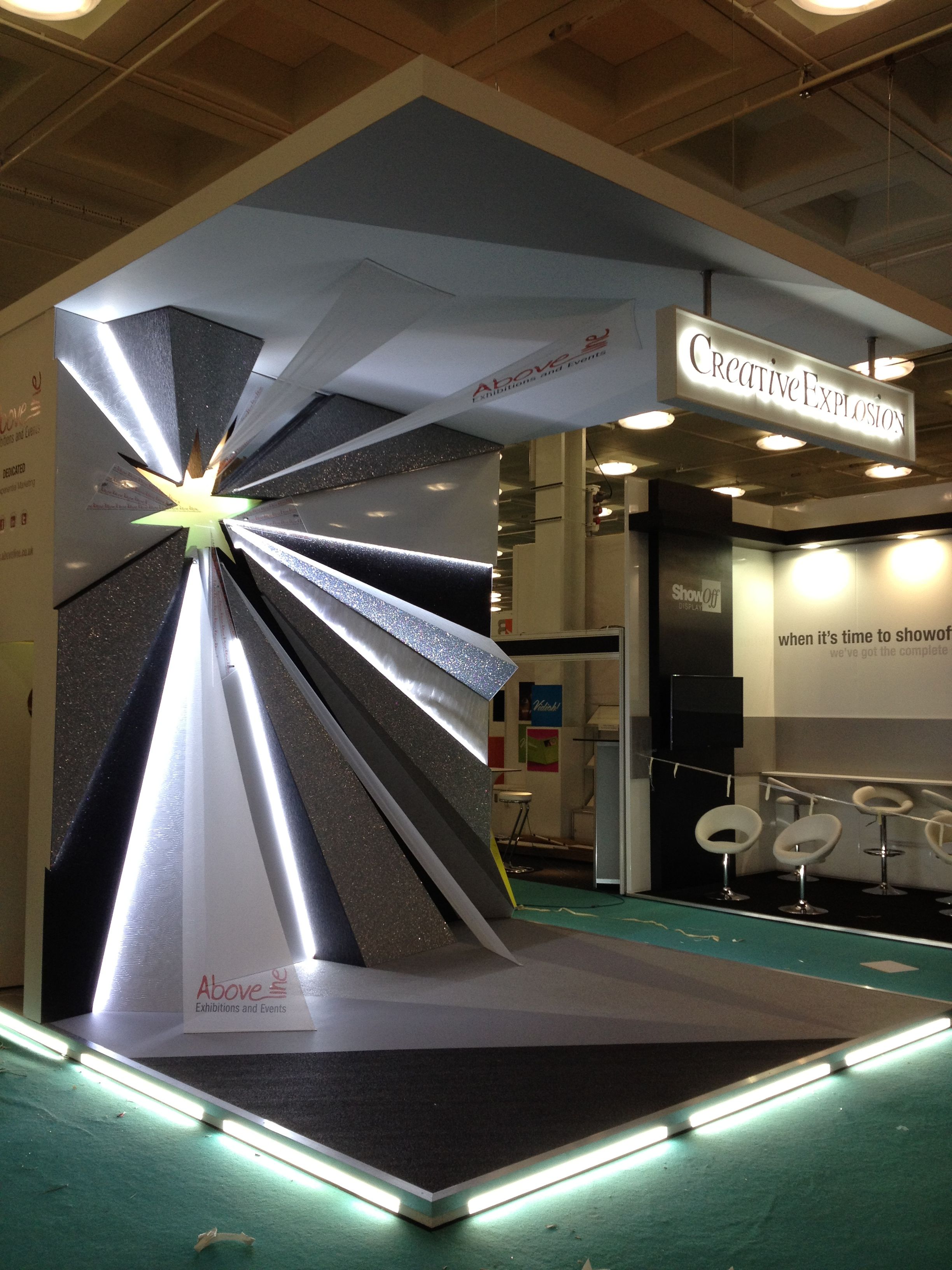 展臺燈光，展臺設計，展臺